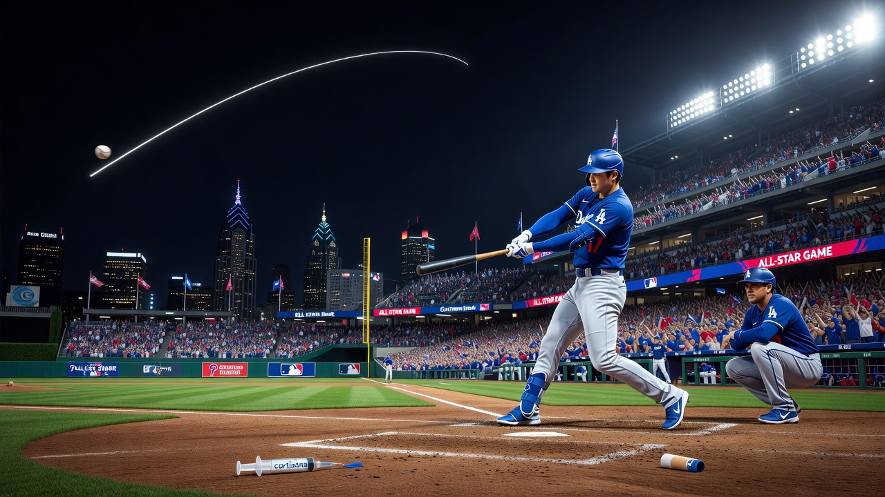 Ohtani drena joelho e desfalca Dodgers no All-Star Game de Filadélfia