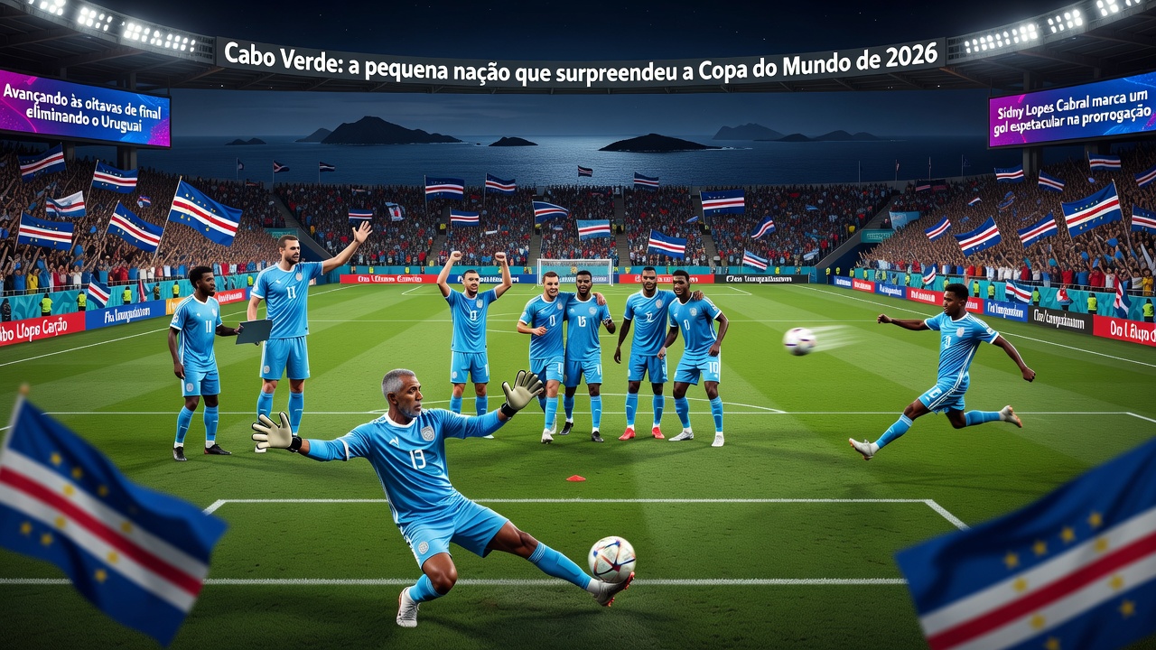 Cabo Verde: a pequena nação que surpreendeu a Copa do Mundo de 2026