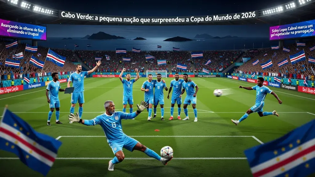 Cabo Verde: a pequena nação que surpreendeu a Copa do Mundo de 2026